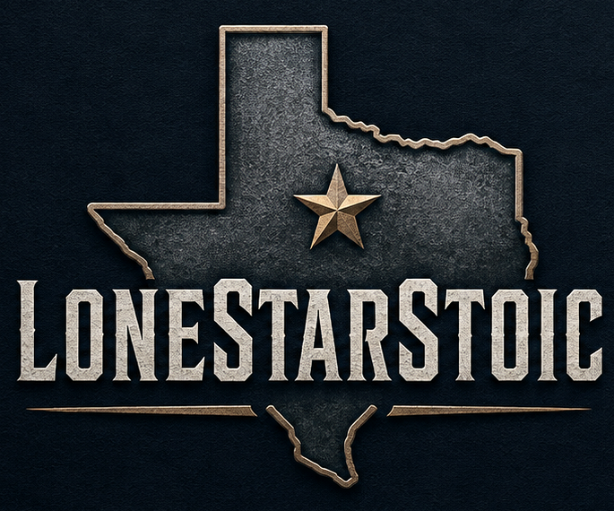 LoneStarStoic Texas and star logo
